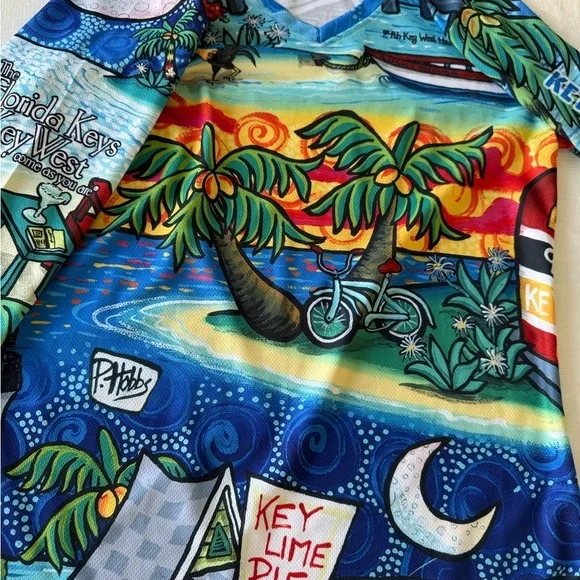 Key West SPF Shirt SZ S NWOT - Picture 10 of 16